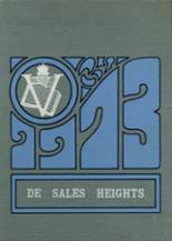 DeSales Heights Academy 1973 yearbook cover photo