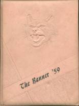 Roosevelt High School 1959 yearbook cover photo