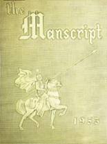 Mansfield High School 1953 yearbook cover photo