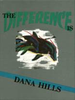 Dana Hills High School 1987 yearbook cover photo