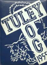 Tuley High School 1955 yearbook cover photo