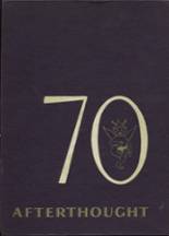 Karns City Area High School 1970 yearbook cover photo