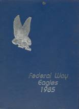 Federal Way High School 1985 yearbook cover photo