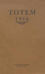 Juneau-Douglas High School 1916 yearbook cover photo