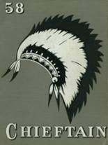 Kewaskum High School 1958 yearbook cover photo