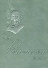 Oswego High School 1958 yearbook cover photo