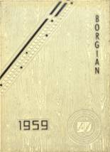 1959 St. Francis Borgia High School Yearbook from Washington, Missouri cover image