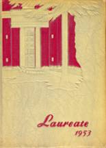 Hendersonville High School 1953 yearbook cover photo