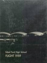 Edsel Ford High School 1959 yearbook cover photo