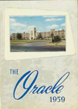 Lanier High School 1959 yearbook cover photo