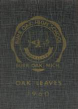 1960 Burr Oak High School Yearbook from Burr oak, Michigan cover image