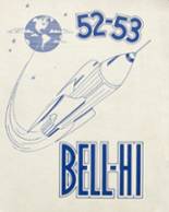 Bellville High School 1953 yearbook cover photo
