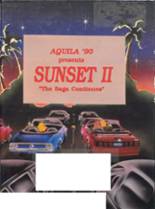 1990 Sunset High School Yearbook from Hayward, California cover image