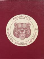 Willow Springs High School 1978 yearbook cover photo