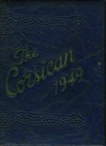 Corsicana High School 1949 yearbook cover photo