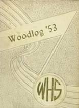 Woodlawn High School 1953 yearbook cover photo