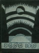Woodward High School 1930 yearbook cover photo