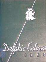 Dinuba High School 1950 yearbook cover photo