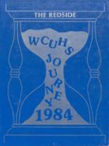 Wasco County High School 1984 yearbook cover photo