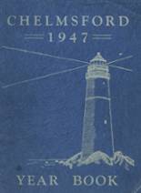 Chelmsford High School 1947 yearbook cover photo