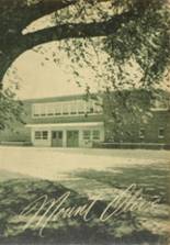 Mt. Olive High School 1957 yearbook cover photo