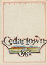 Cedartown High School 1984 yearbook cover photo