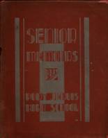 Port Jervis High School 1937 yearbook cover photo