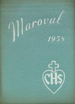 Corvallis High School 1958 yearbook cover photo
