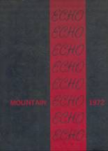 1972 Union County High School Yearbook from Blairsville, Georgia cover image