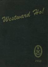 Western High School 407 1952 yearbook cover photo