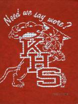 Kittanning High School 1995 yearbook cover photo