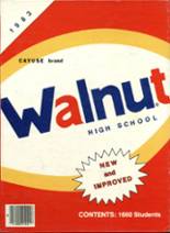 Walnut High School 1983 yearbook cover photo