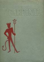 Newton-Conover High School 1954 yearbook cover photo