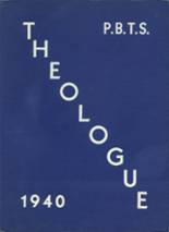 Practical Bible Training School 1940 yearbook cover photo