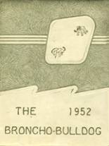 Clarendon High School 1952 yearbook cover photo