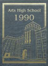 Arts High School 1990 yearbook cover photo