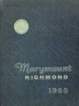 Marymount High School 1960 yearbook cover photo