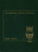 Lynbrook High School 1985 yearbook cover photo