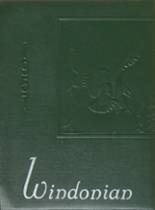 Windham High School 1957 yearbook cover photo