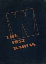 Washburn High School 1952 yearbook cover photo