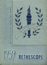 1959 Bethlehem-Center High School Yearbook from Fredericktown, Pennsylvania cover image