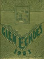 Central Catholic High School 1951 yearbook cover photo