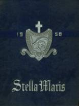 St. Dominic's High School 1958 yearbook cover photo