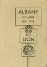 Albany High School 1978 yearbook cover photo