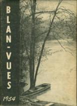 Bland High School 1954 yearbook cover photo