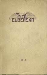 Eugene High School 1918 yearbook cover photo