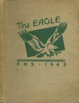 Pleasanton High School 1943 yearbook cover photo