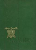 Dupont High School 1963 yearbook cover photo