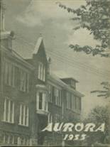 Rice Lake High School 1953 yearbook cover photo