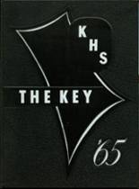 Keystone High School 1965 yearbook cover photo